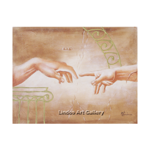 The Creation Textured Oil Painting