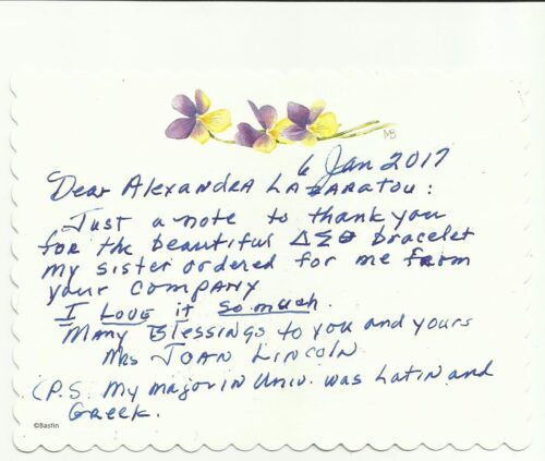Customer Note