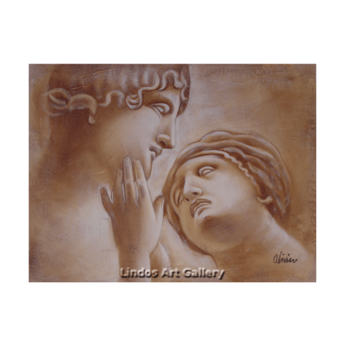 God and Goddess of Love Oil Painting