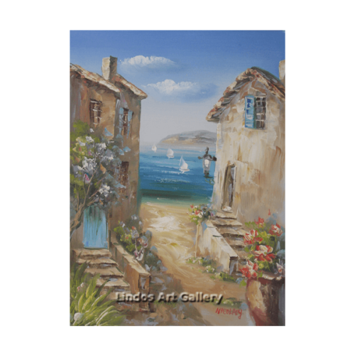 Path to the Beach Oil Painting