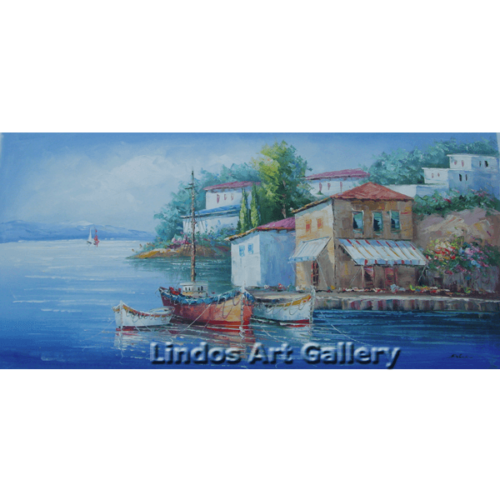 Fishing boats in harbour