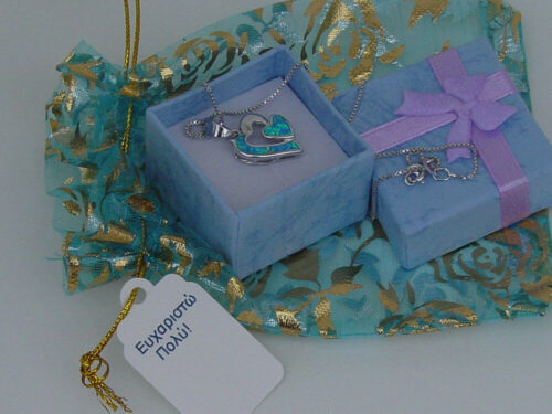 Silver Double Heart Necklace