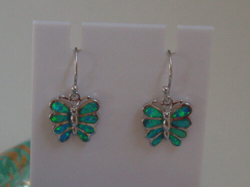 Butterfly Silver Earrings