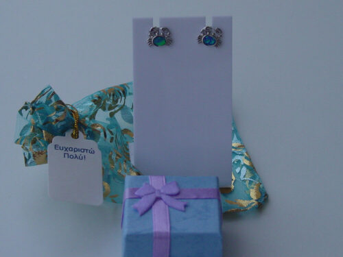 Silver Crab Earrings