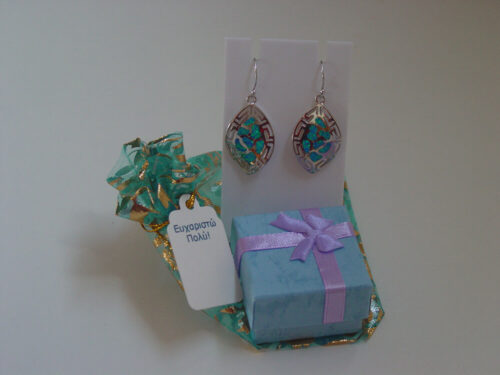 Greek Key Earrings
