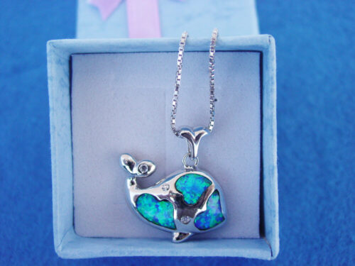 Blue Whale Necklace