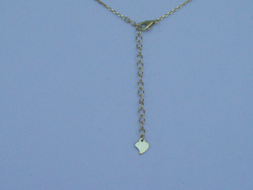 Silver Star Round Necklace Sterling 925 Gold Plated