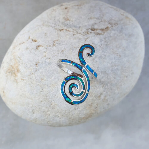 Greek Speira Spiral ring,
