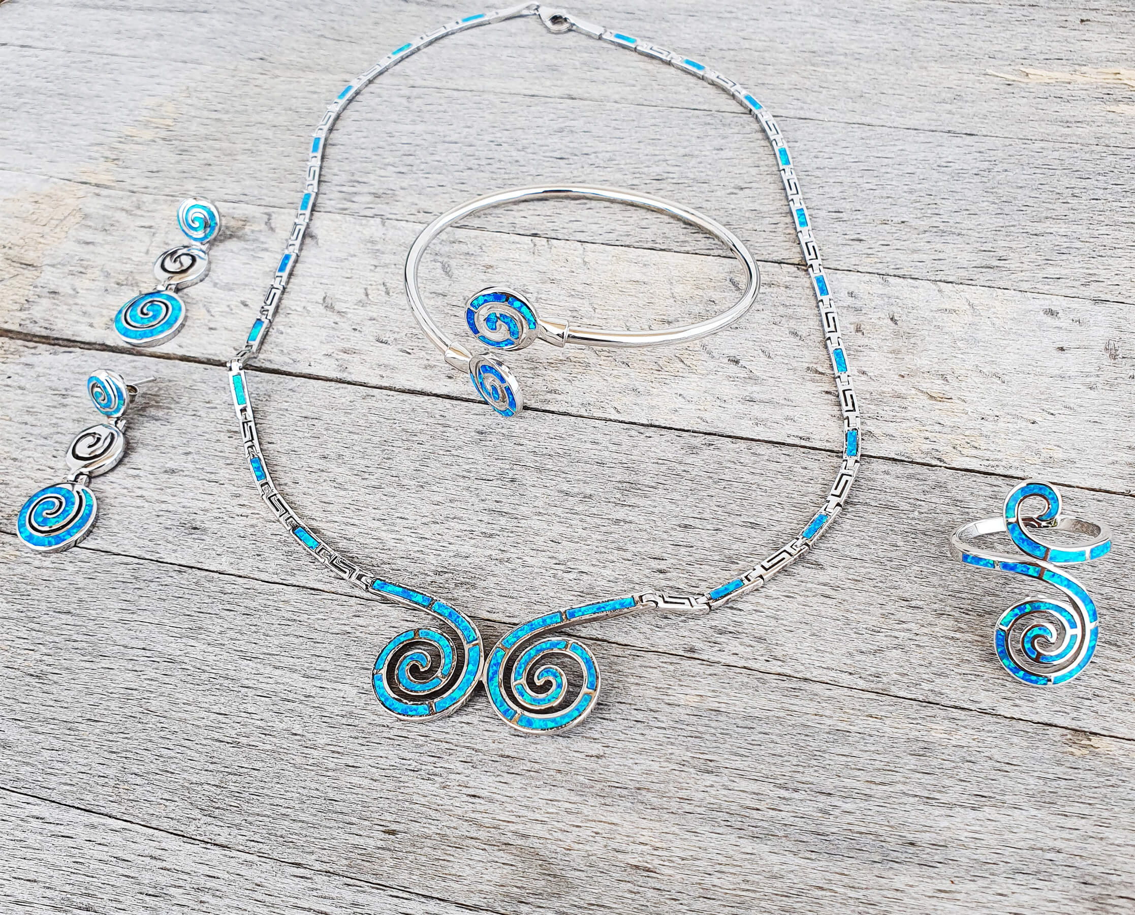 Blue opal Collection
