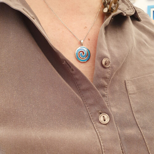 Greek Speira Blue Opal