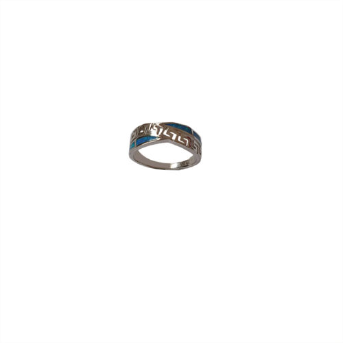 Greek Key Design Ring