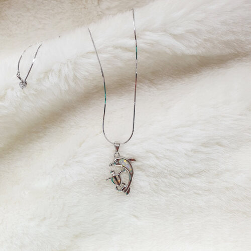 Dolphin and Turtle Necklace