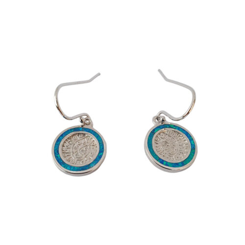 Disc of Phaistos Earrings