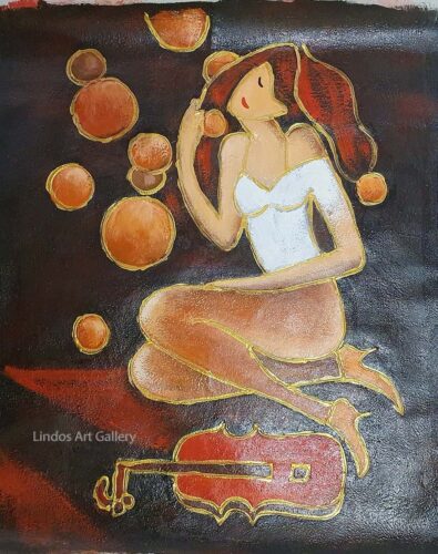 Lindos Art Gallery Painting