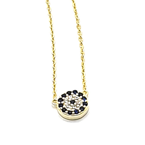 Evil Eye Greek Necklace