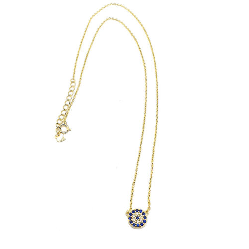 Evil Eye Greek Necklace