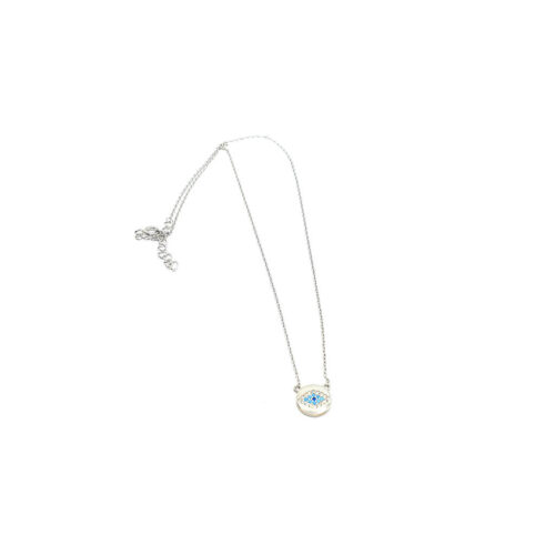 Round Evil Eye Necklace S