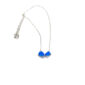 Two Blue Stone Necklace